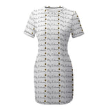 Phly Embassy Crew Neck Short Sleeve Dress