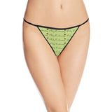 Phly Embassy Women's G-String Panties