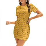 Phly Embassy Crew Neck Short Sleeve Dress