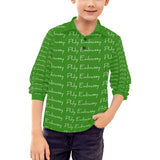 Phly Embassy Big Boys' Long Sleeve Polo Shirt