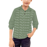 Phly Embassy Big Boys' Long Sleeve Polo Shirt