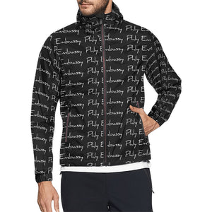 Phly Embassy Unisex All Over Print  Hooded Windbreaker