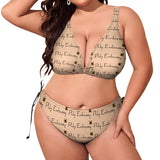 Phly Embassy Plus size bikini swimsuit