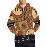 Phly Embassy Men's All Over Print Hoodie (USA Size) (Model H13)