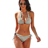 Phly Embassy Ladies Sexy V-Neck Bikini Swimsuit