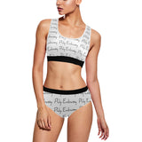 Phly Embassy Women's Sports Bra Yoga Set