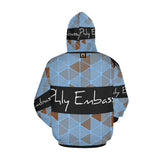 JUST PHLYEM Men's All Over Print Hoodie