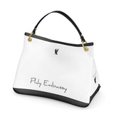 Phly Embassy Classic BLK/WHT Elite Talbot Slouch Bag