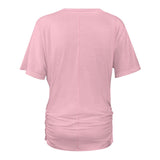 Phly Embassy V-neck pleated T-shirt