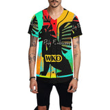 WKO Men's All Over Print Baseball Jersey