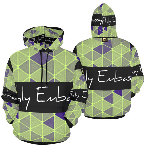 JUST PHLYEM Men's All Over Print Hoodie