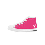 Phly Embassy-SF_K12 Kids High Top Canvas Shoes