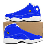 PhlyEmbassy Basketball Shoes - Blu/White