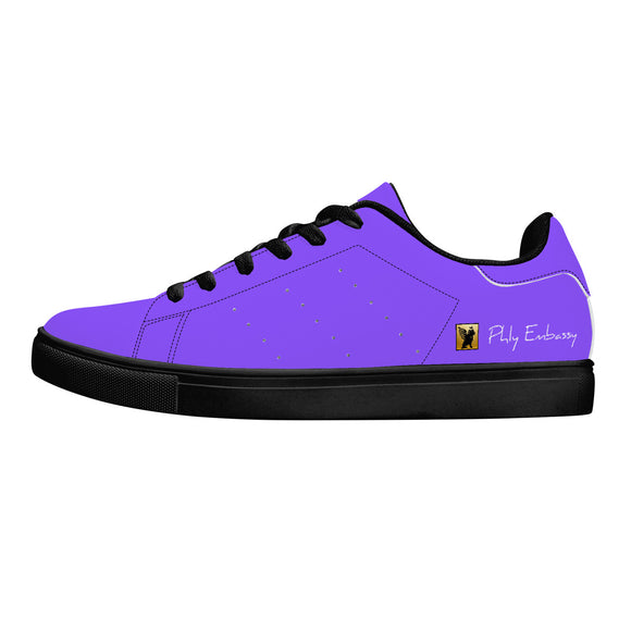 Phly Embassy Low-Top Synthetic Leather Sneakers