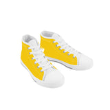 Phly Embassy-SF_K12 Kids High Top Canvas Shoes