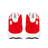 Phly Embassy Basketball Shoes - Red/White