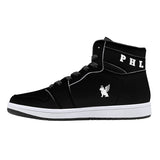 PHLY EMBASSY-D16 High-Top Synthetic Leather Sneakers - Black