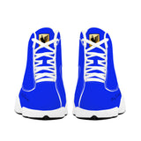 PhlyEmbassy Basketball Shoes - Blu/White