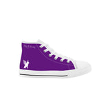 Phly Embassy-SF_K12 Kids High Top Canvas Shoes