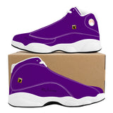 Phly Embassy Basketball Shoes - Purp/White