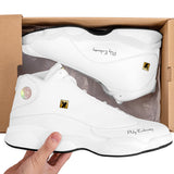 Phly Embassy-Basketball Shoes - White