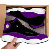 Phly Embassy Basketball Shoes - Purp/Black