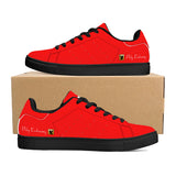 Phly Embassy Low-Top Synthetic Leather Sneakers