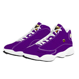 Phly Embassy Basketball Shoes - Purp/White