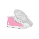 Phly Embassy-SF_K12 Kids High Top Canvas Shoes