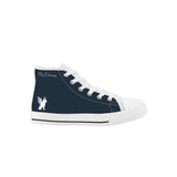 Phly Embassy-SF_K12 Kids High Top Canvas Shoes