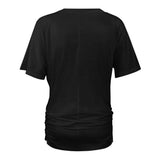 Phly Embassy V-neck pleated T-shirt