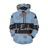 JUST PHLYEM Men's All Over Print Hoodie