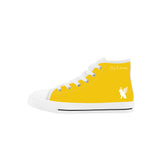 Phly Embassy-SF_K12 Kids High Top Canvas Shoes