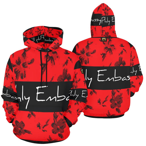 JUST PHLYEM Men's All Over Print Hoodie