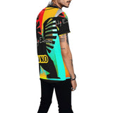 WKO Men's All Over Print Baseball Jersey