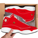 Phly Embassy Basketball Shoes - Red/White