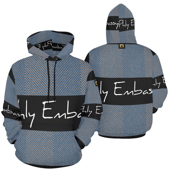 JUST PHLYEM Men's All Over Print Hoodie