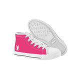 Phly Embassy-SF_K12 Kids High Top Canvas Shoes