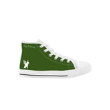 Phly Embassy-SF_K12 Kids High Top Canvas Shoes