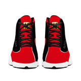 Phly Embassy Basketball Shoes - Red/Black