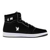 PHLY EMBASSY-D16 High-Top Synthetic Leather Sneakers - Black