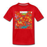 Phly Embassy Kids' Premium T-Shirt - red