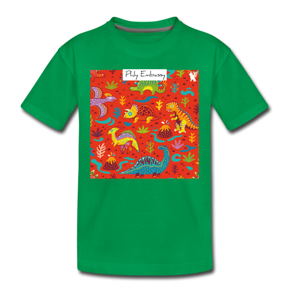 Phly Embassy Kids' Premium T-Shirt - kelly green