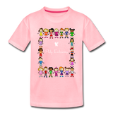 Phly Embassy Kids' Premium T-Shirt - pink