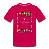 Phly Embassy Kids' Premium T-Shirt - dark pink