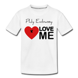 Phly Embassy Kids' Premium T-Shirt - white