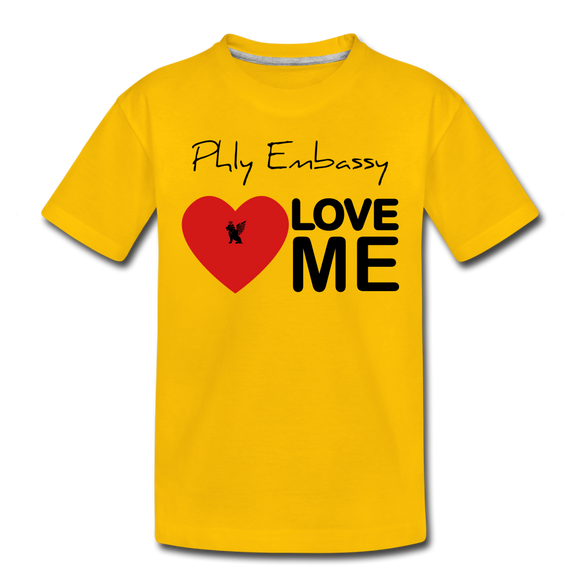 Phly Embassy Kids' Premium T-Shirt - sun yellow