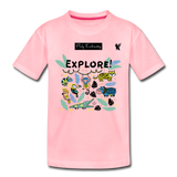 Phly Embassy Kids' Premium T-Shirt - pink