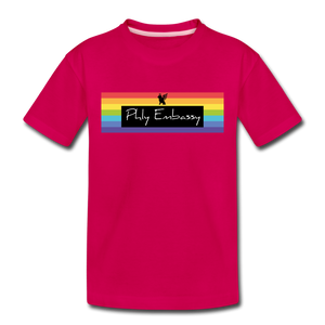 Phly Embassy Kids' Premium T-Shirt - white