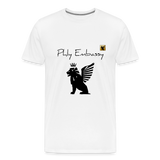 Phly Embassy Men's Premium T-Shirt - white